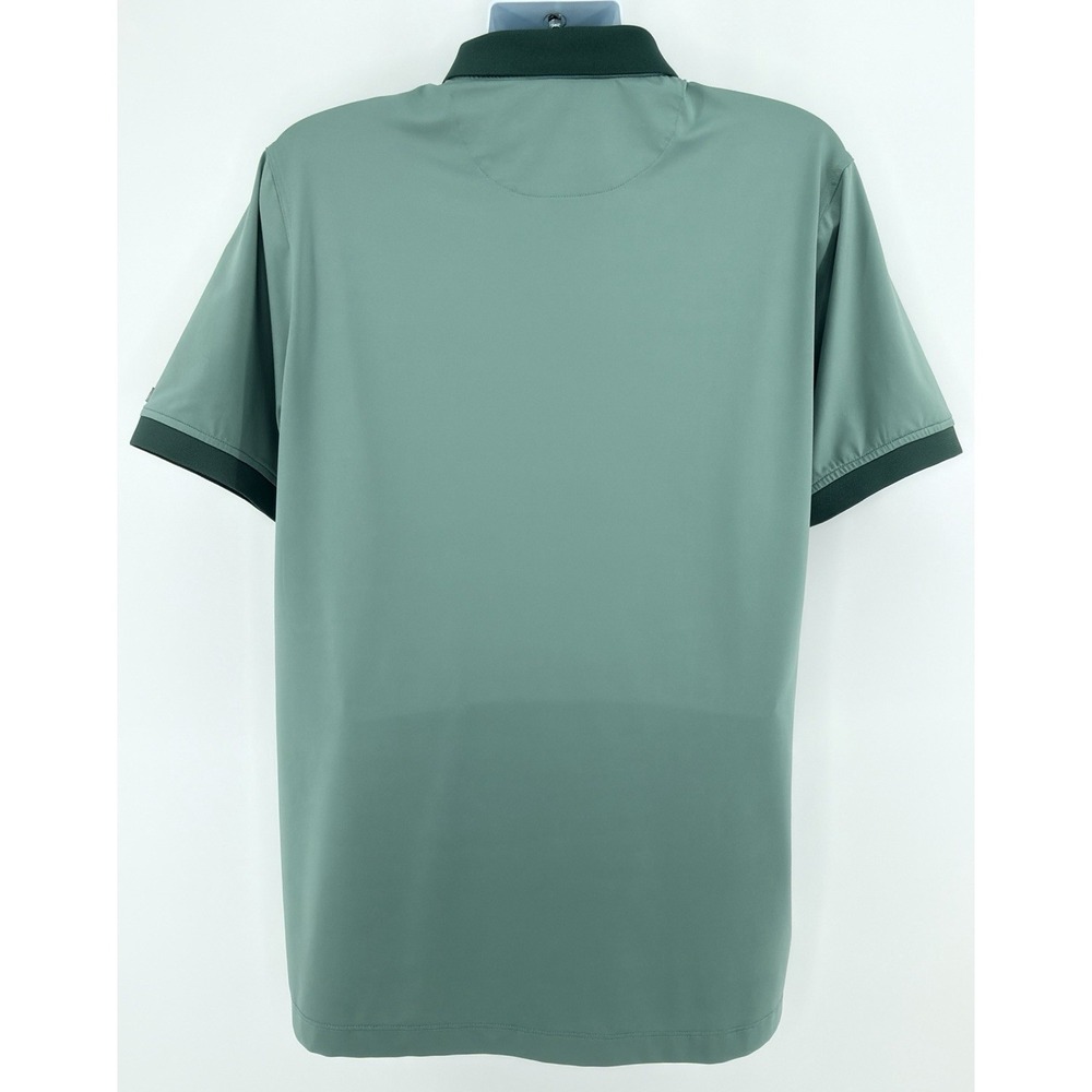 Bad Birdie Polo Shirt Men XL Sage Green Golf Performance Stretch - Picture 3 of 9